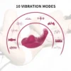 Vibrator Sex Toy Women Silicone Rubber Silicone Sex Toy for Male and Female Adult