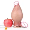 Ejaculation Dildo Soft Silicone Inflatable Squirting Dildo Artificial Penis Massage Vagina Simulation Sex Dildo