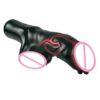Vibratory and Non-vibratory Models Available Dual Head Heated Vibrating Female Masturbator Alien Alien Soft Vibrator