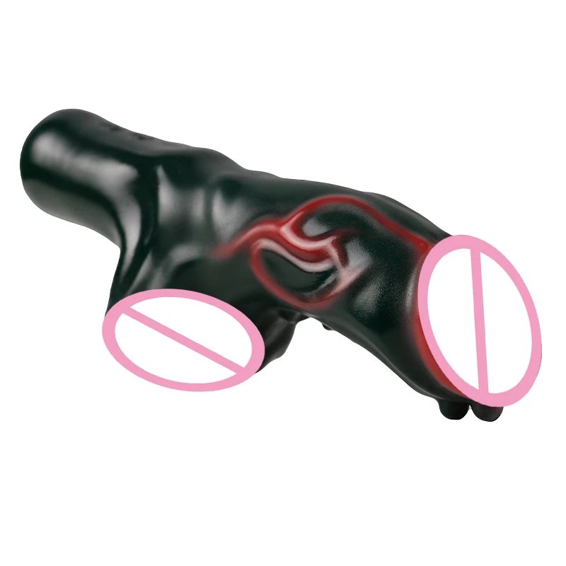 Vibratory and Non-vibratory Models Available Dual Head Heated Vibrating Female Masturbator Alien Alien Soft Vibrator