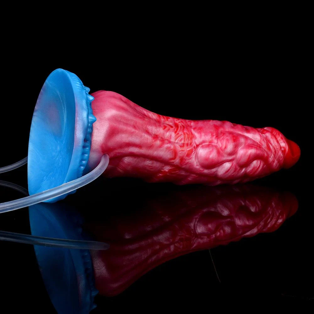 Dragon Inflatable Squirting Penis Silicone Ejaculation Dildo for Women Anal Plug Dilator Female Masturbation Adult Sex Toys