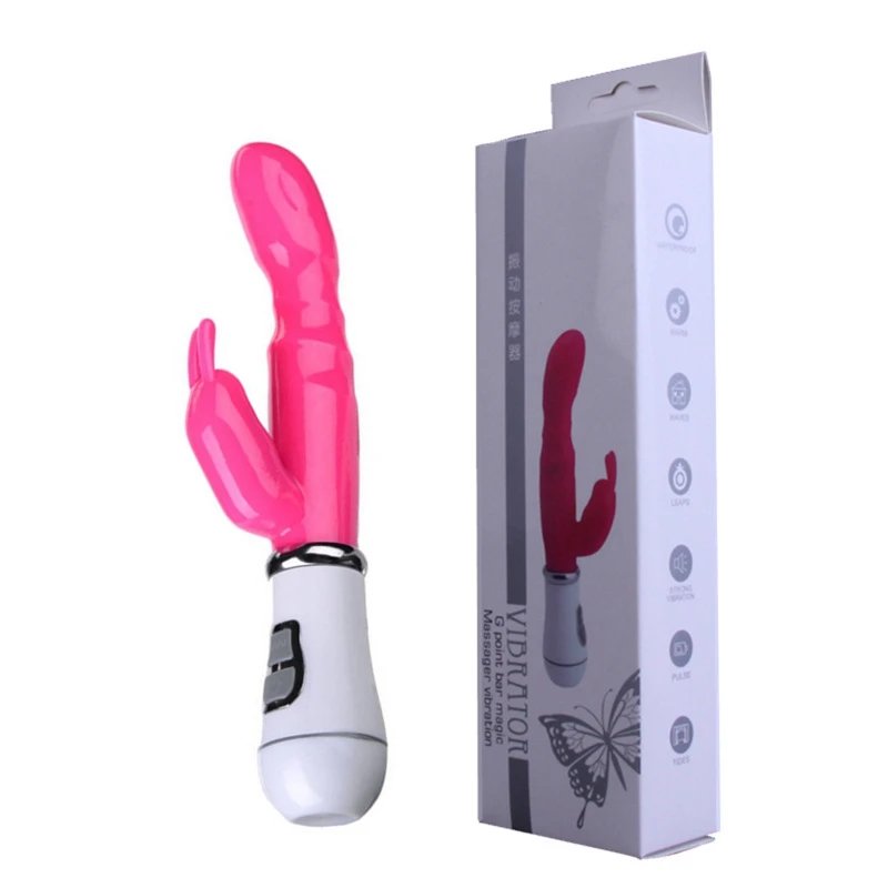 Waterproof 12 Frequency Dildo Vibrator Sex Toys Women Rechargeable Lady Rabbit Sex Vibrator