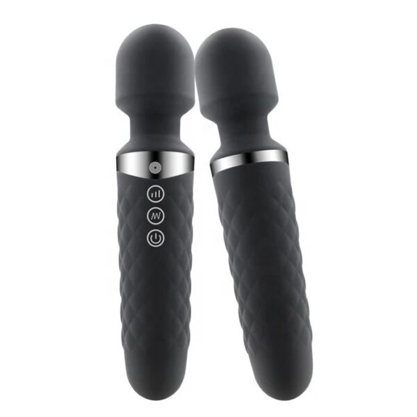 Waterproof 16-Mode Silicone AV Vibrator Wand for Women USB Power Supply for Massage and Sex Toys