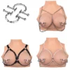 Nipple Clamps with Chain Non-Piercing Nipple Clamps for Women Breast Sexual Pleasure Nipple Clips for Women Men Couples