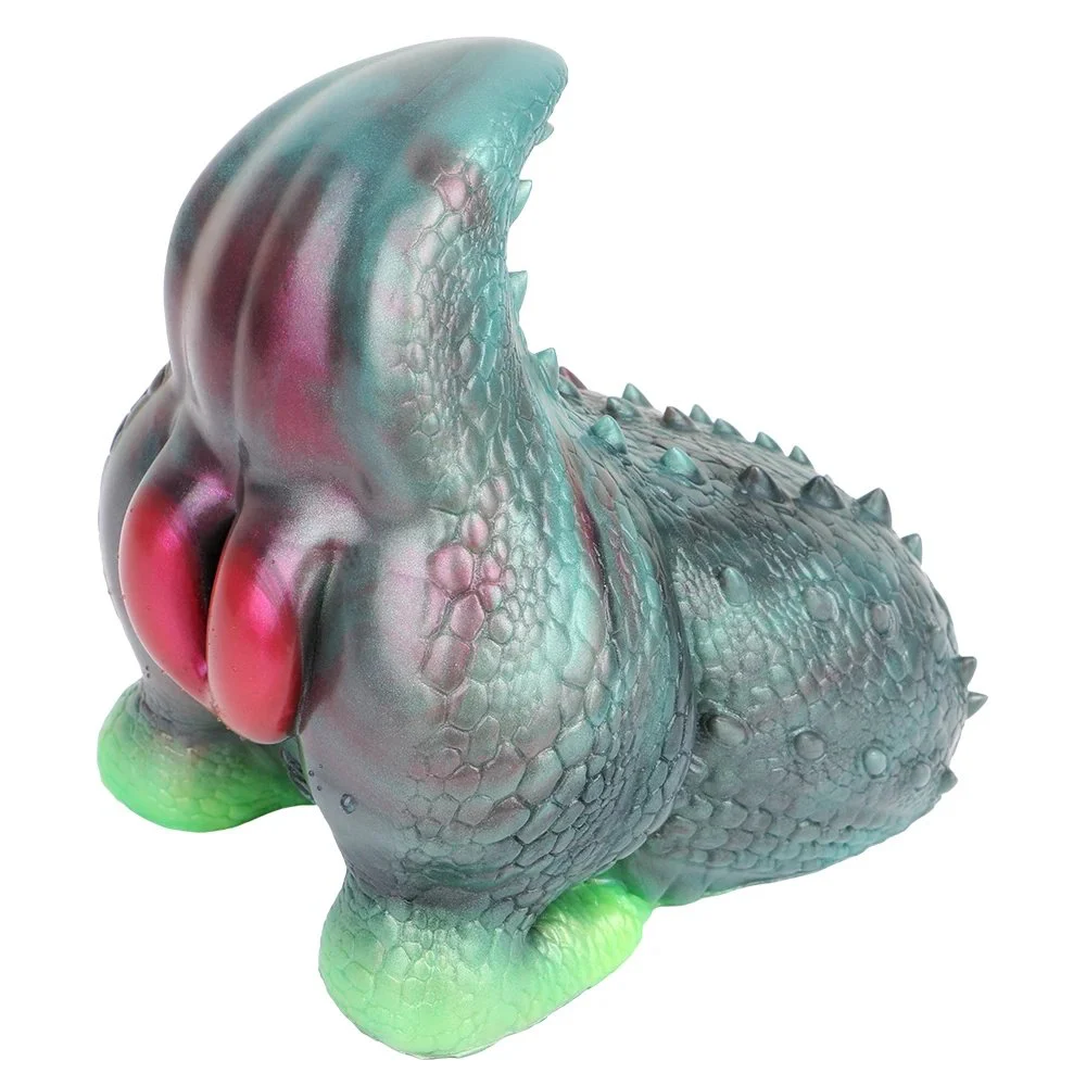 Fantasy Lizard Iridescent Lizard Queen Butt Mold Soft Silicone Masturbator Cup Male Masturbator Adult Toys