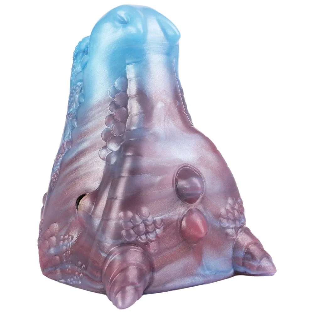Fantasy Flame Dragon Monster Masturbator Soft Tight Vagina Liquid Silicone Male Masturbation Cup Adult Sex Toys