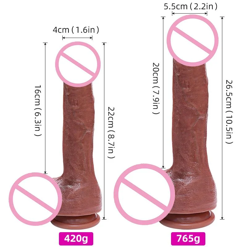 Double Layer Lifelike Feeling Penis Soft Skin Sexy Huge Big Dildo Female Masturbator XXXL Realistic Dildo for Women Sex Toy