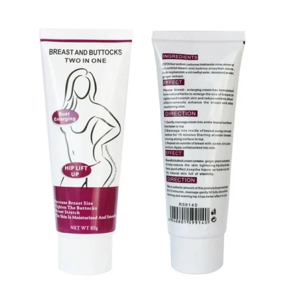 Female Private Care 2 in 1 Buttock and Breast Firming and Enlarging Massage Cream Sex Lubricant for Women