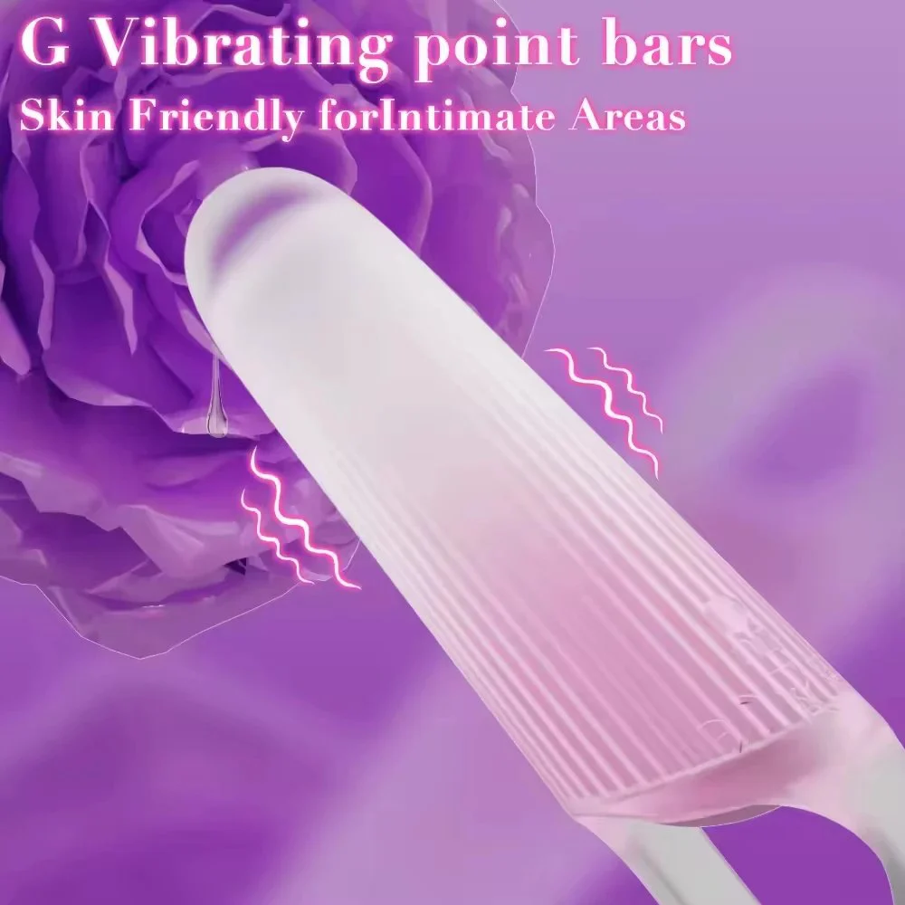 Pink Finger Power Bullet Vibrator Mini Electronic Vibrator Massage Vaginal Vibrating Finger Sleeve