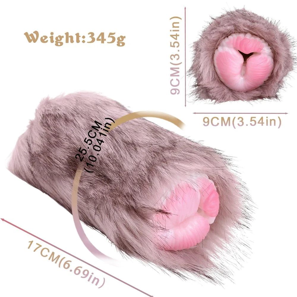 Fantasy Furry Masturbator,Fantasy Pocket Stroker, Animal Fur Fantasy Male Masturbator, Dog Vagina Male Nastubator Fetish