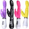Waterproof 12 Frequency Dildo Vibrator Sex Toys Women Rechargeable Lady Rabbit Sex Vibrator