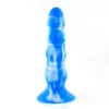 Lifelike Monster Dildo Huge Anal Plug Imitated Bead Penis Clitoris Massage Wand Rubber Penis for Women