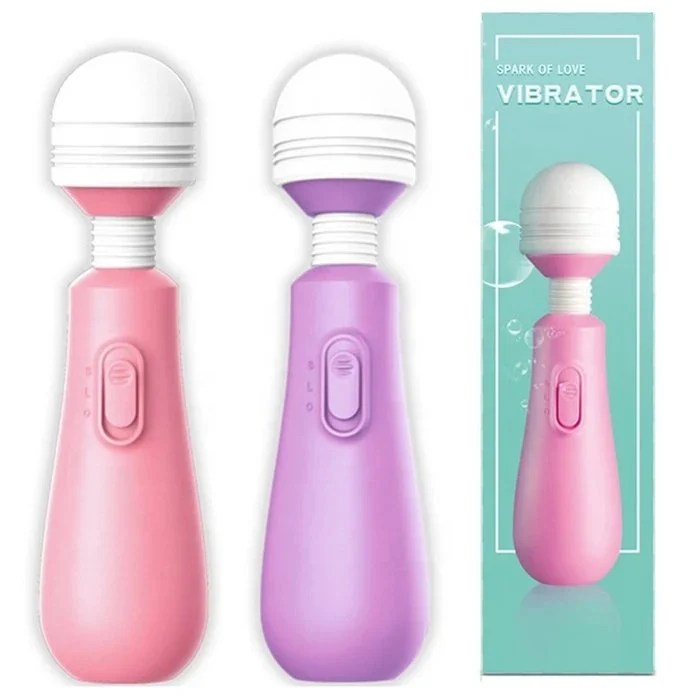 USB Powered Mini Wand Vibrator Cheap Women's G-Spot Clit Stimulating Sex Toys Vaginal Vibrators