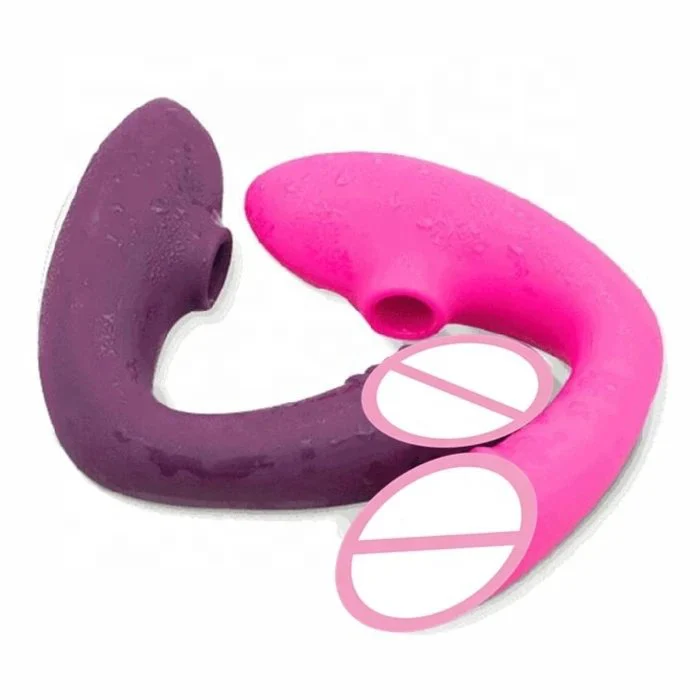 USB Powered Waterproof 10 Frequency Realistic Silicone Sucking Vibrator for Female G-Spot and Vaginal Masturbation