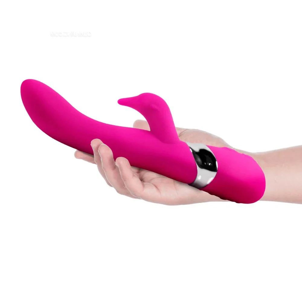 Vibrator G Spot Dildo Dual Vibration Female Vagina Clitoris Silicone Rabbit Vibrators 7 Speed Sex Toys for Woman