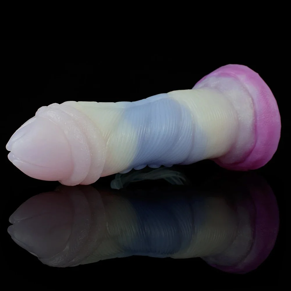 Ejaculating Dildo Alien Fantasy Series Anus Plug Curved Animal Anal Dildo Fetish for Women