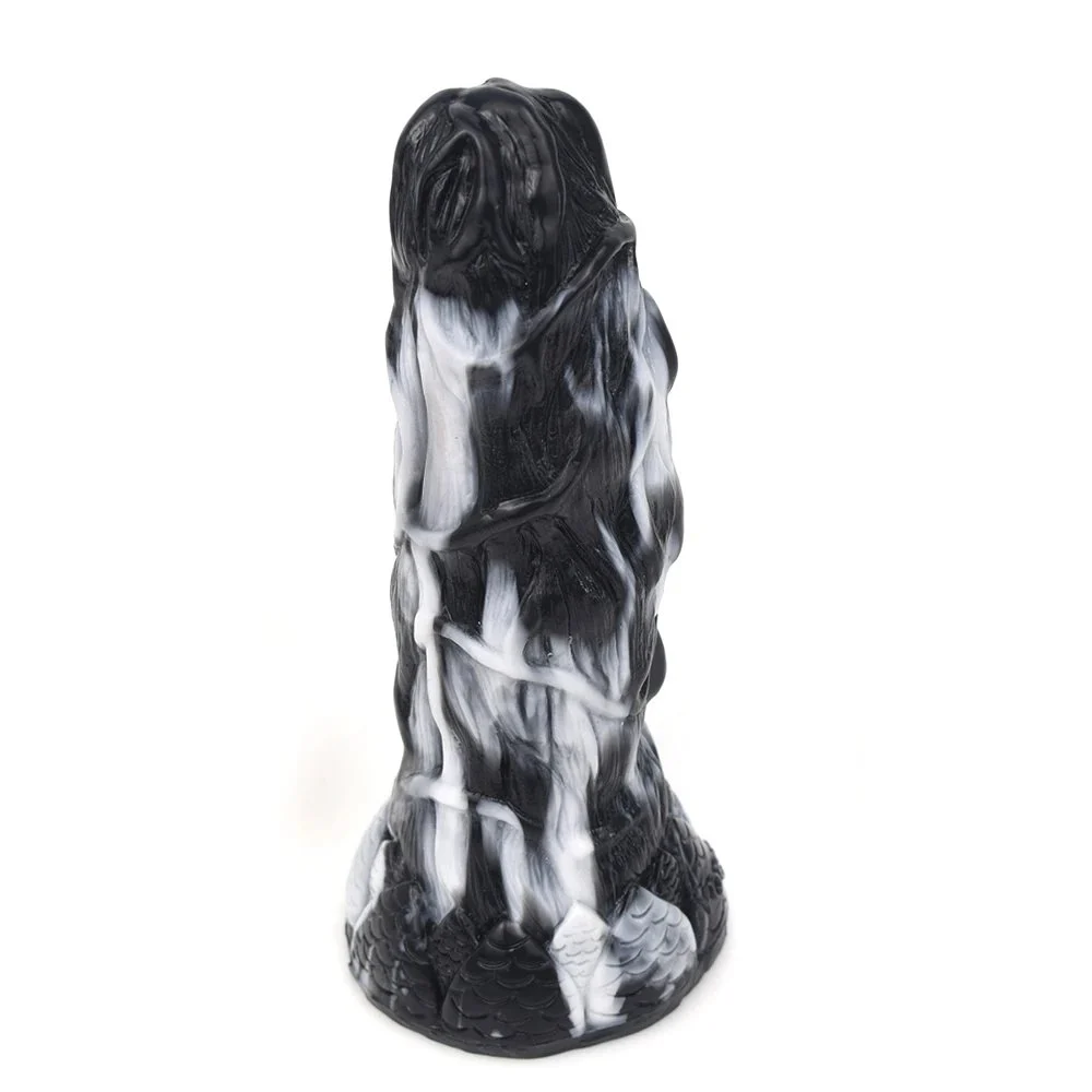 Golden Color Lifelike Dragon Sex Toys Vagina Clitoris Stimulation Anal Plug Odd Rubber Penis for Gay Erotic Games