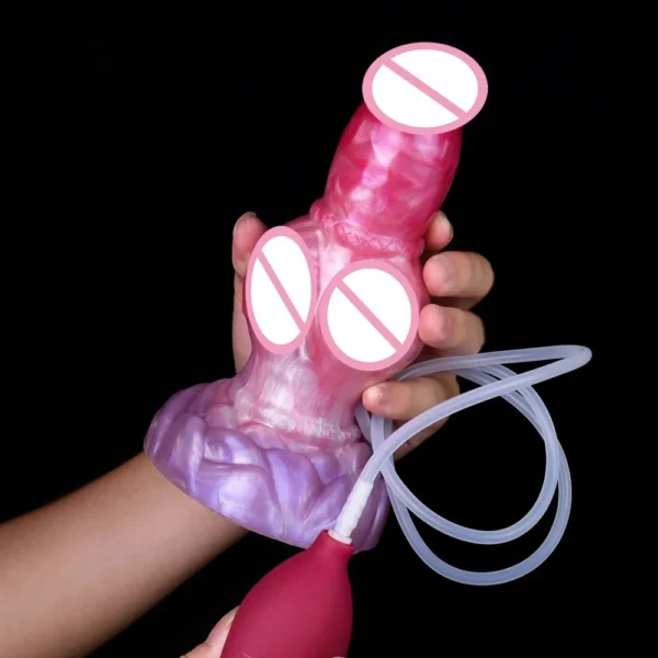 Fantasy Dildo Ejaculation Squirting Dildo Super Realistic Dildo Cock Adult Sexual Stimulation Anal Plug Sex for Woman Man