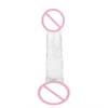 Wearable Dildo AV Stick Fake Dildo Female Masturbation Device Transparent Adult Sex Simulated Dildo
