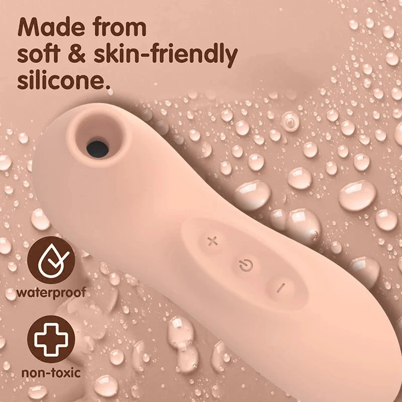 USB Rechargeable Soft Skin-friendly Silicone Clitoral Sucking Vibrator Female Masturbation Women Sex Toys