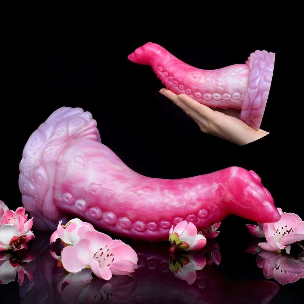 Curve Octopus Dildo With Suction Cup Realistic Monster Dildo for Prostate Gay Women Adult Sex Toys