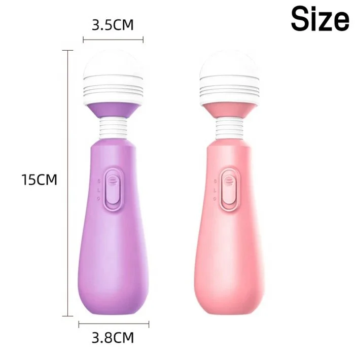 USB Powered Mini Wand Vibrator Cheap Women's G-Spot Clit Stimulating Sex Toys Vaginal Vibrators