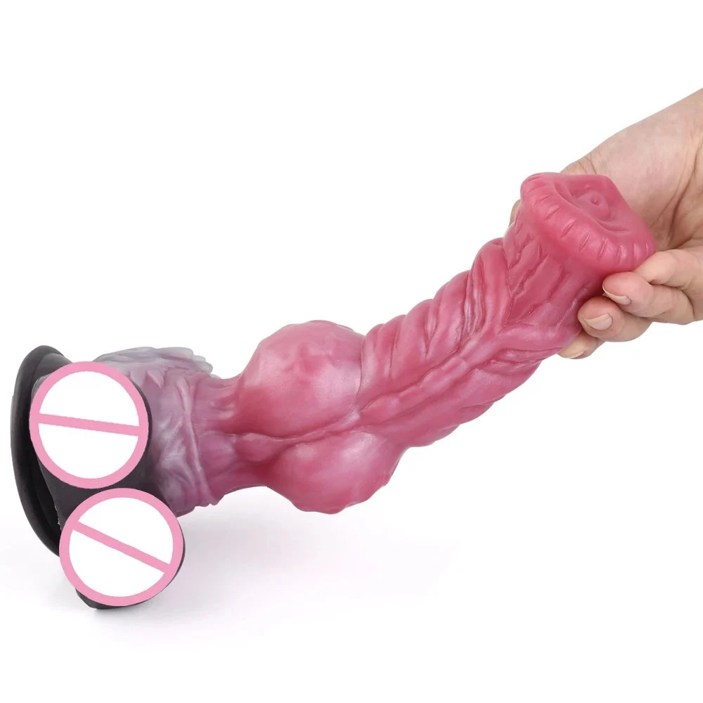 Different Sized Dildos Wolf King Animal Anal Plug Dog Knot Penis Sex Toys for Women