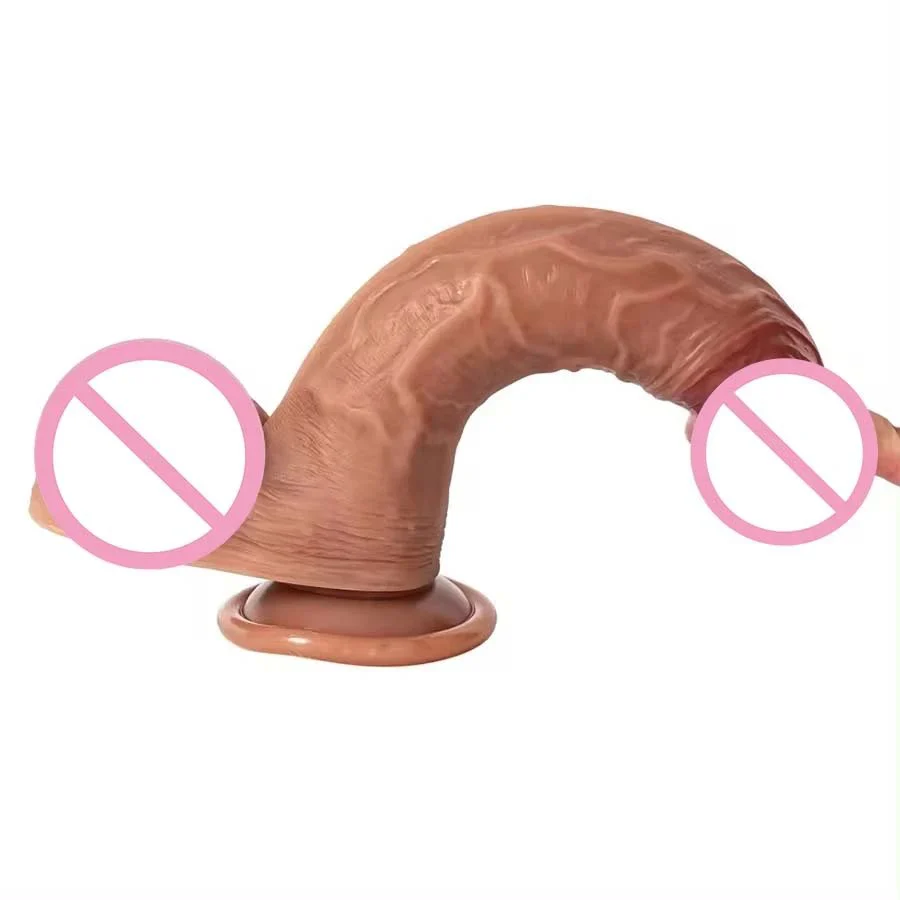 Dildo Artificial Penis Liquid Silicone Realistic Dildo for Women Adult Sex Toys Suitable Beginner Wearing Dildo