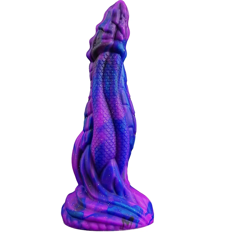 Fantasy Monster Dragon Soft Silicone Anal Plug with Powerful Suction Cup Women Men Masturbation Toys Adult Sex Usage