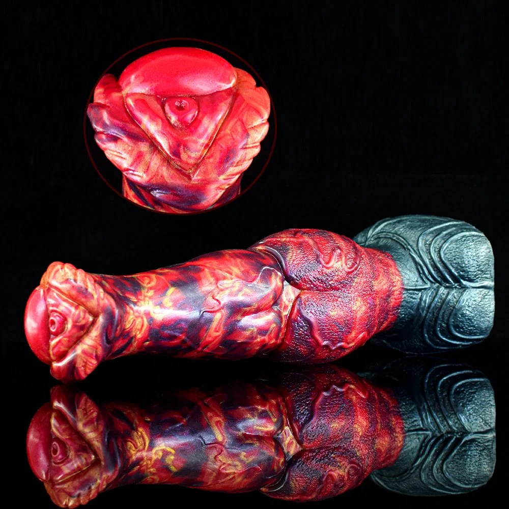 Dog Knot Dildo Sex Toy Monster Silicone Dildo Massage Fantastic Beast Dildo for Women