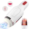 Hand Free Male Vagina Deep Throat Masturbation Machine Sex Toys for Men Masturbating