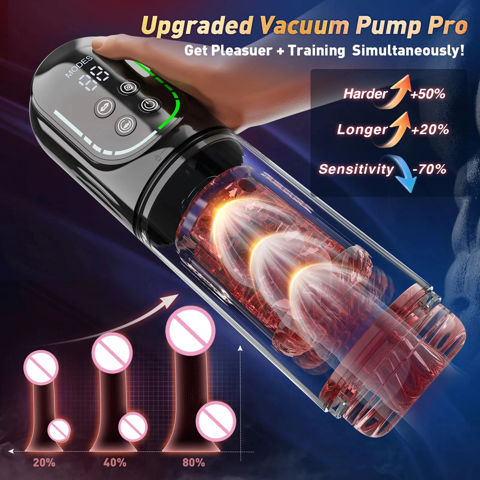 Full Waterproof Vacuum Pump Thrusting Rotating Sucking Automatic Male Masturbation Cup Sex Toy Electric Stroke Machine