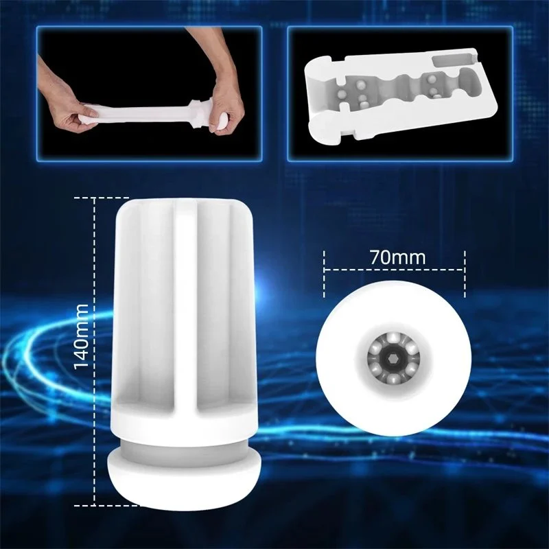 Hand Free Male Vagina Deep Throat Masturbation Machine Sex Toys for Men Masturbating
