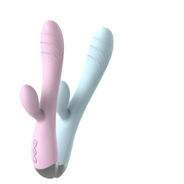 Vibrating Double-Headed AV Stick Female Orgasm Masturbator Strong Shock Massage for Female Masturbation