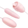 Vibrating for -20-Frequency Eco-Friendly Silicone Masturbation Massager Waterproof Lasts for 2 Hours USB Charging Easy Clean