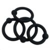 4pcs Set Silicone Cock Ring for Men Delay Ejaculation Vibrating Sex Toys with Penis Rings