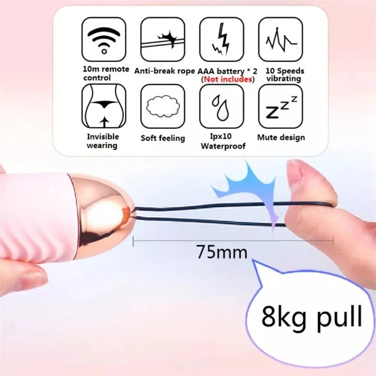 Vaginal Massager G-spot Jump Eggs Remote Control Lilo Vibrating Egg Sex Egg Vibrator Sex Toys for Woman