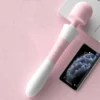 USB-powered Low-Cost Massage Vibrator Wand Sex Toys for Woman's Clit & Vaginal Nipple Stimulation G-Spot Vibrators