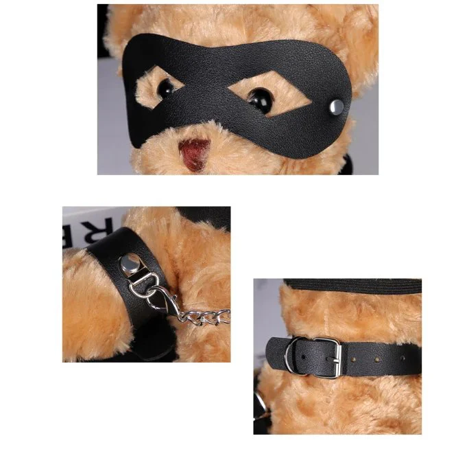 New Violent Bear Gift for Adult Game Stuffed Sex Toy Bondage Gear Sexy SM Toy Bondage Bear