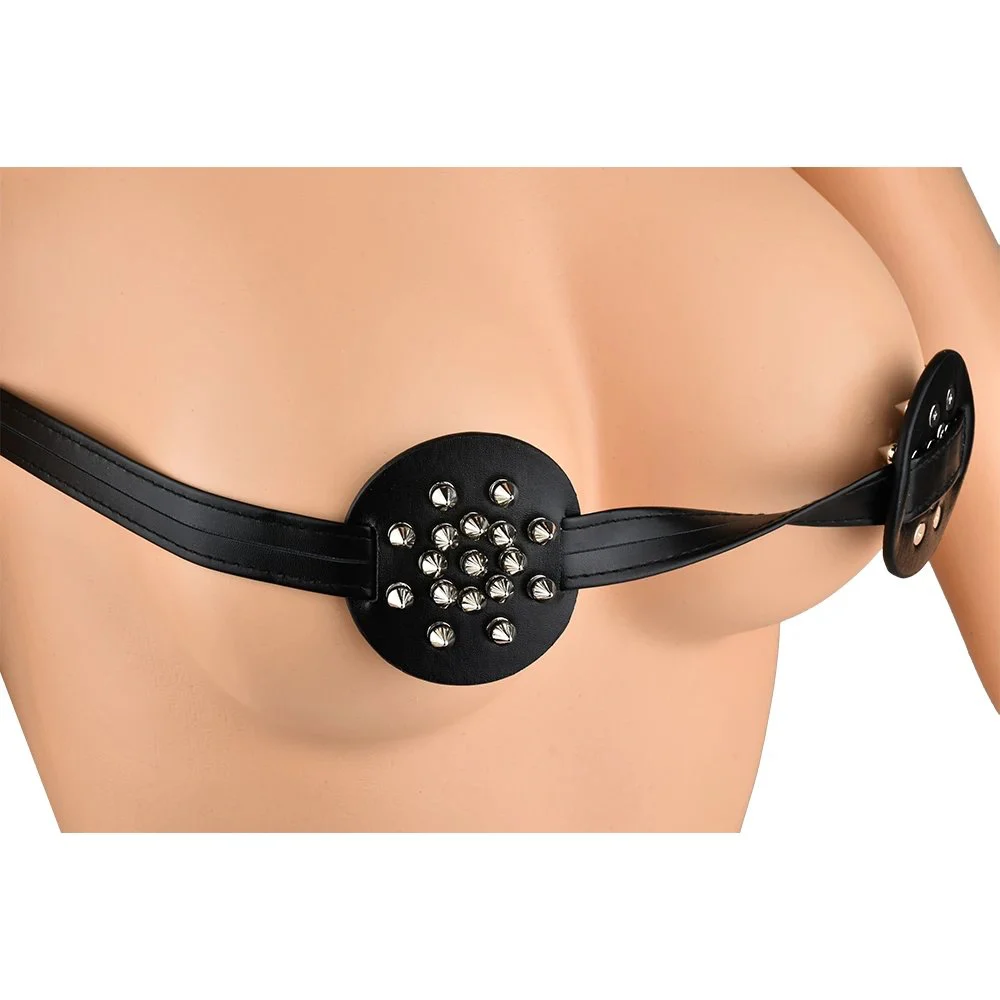 Nipple Clamps Spiked Breast Binder Metal Stainless Steel Female Breast Fun Couple Flirting Products Fetish Game Sex Toys