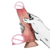Double Layer Silicone Dildo with Hands-Free Suction Cup Sex Toy for Women Sex Realistic Dual Density Anal Plug