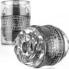 Easy Clean Premium TPE Materials Double Head Transparent Masturbation Cup Male Sex Toys