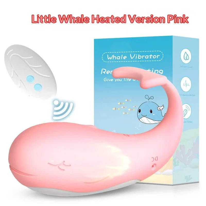 Little Whale Adult Sex Toys Female Masturbation Vibrator Jumps for Features Clitoral Suction Clamp Remote Control 10 Frequencies
