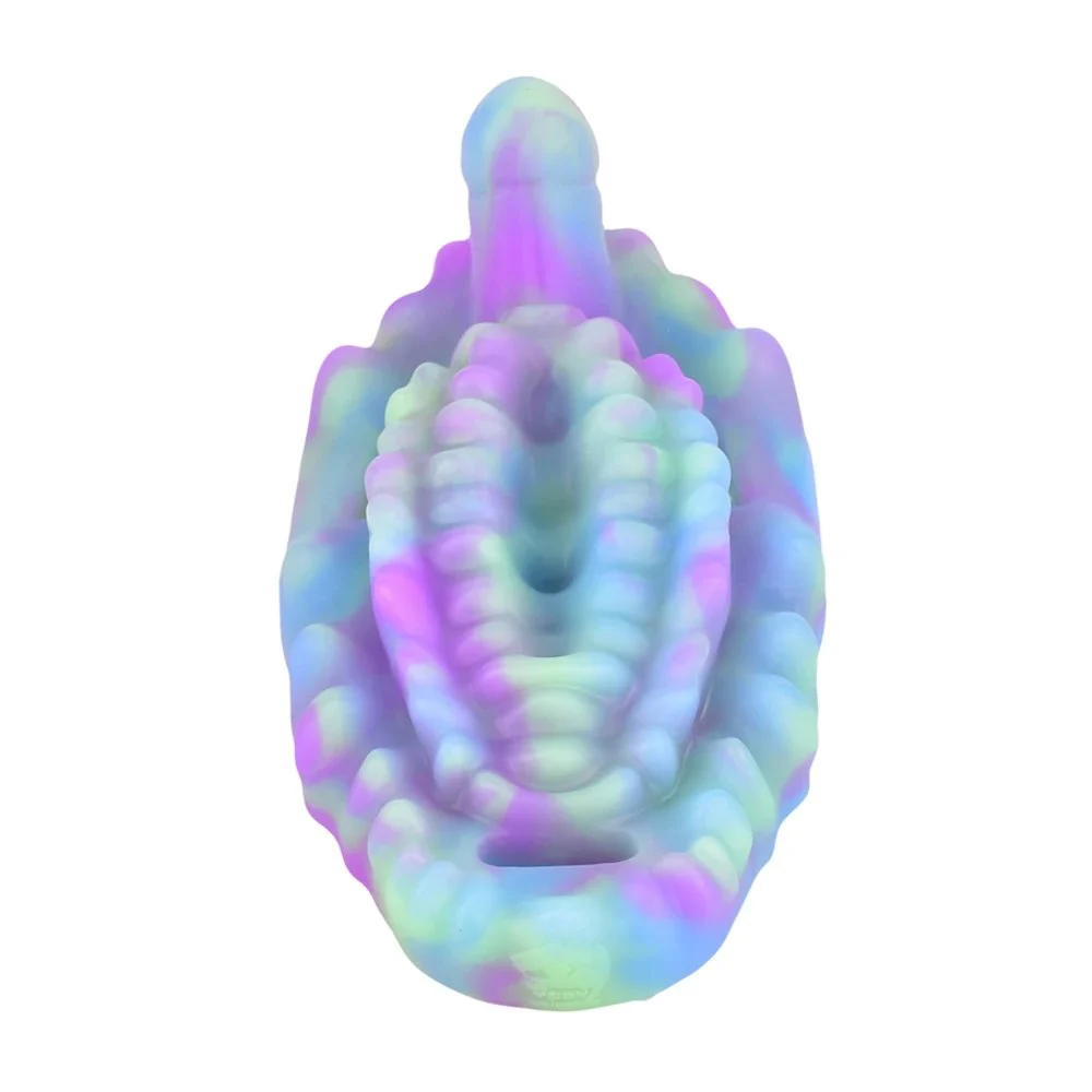 Wearable Fantasy Soft Sex Grinder Masturbator Adult Sex Toy and Sexual Stimulation Toy with Light Stick