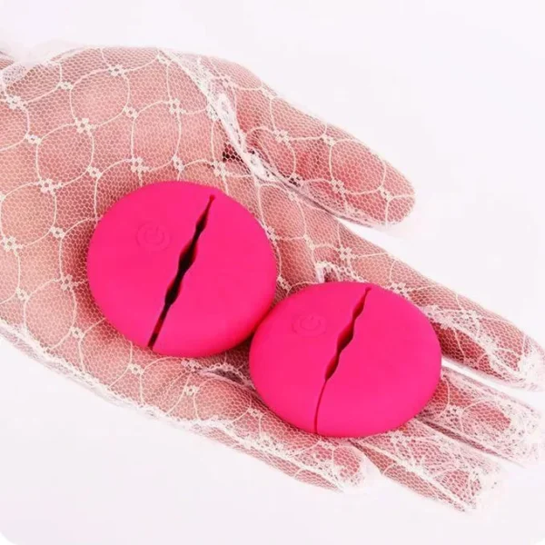 Silicone Lightweight Nipple Toys & Vibrator 10 Vibration Modes for Women's Sexual Pleasure Invisible Body Sex Toy