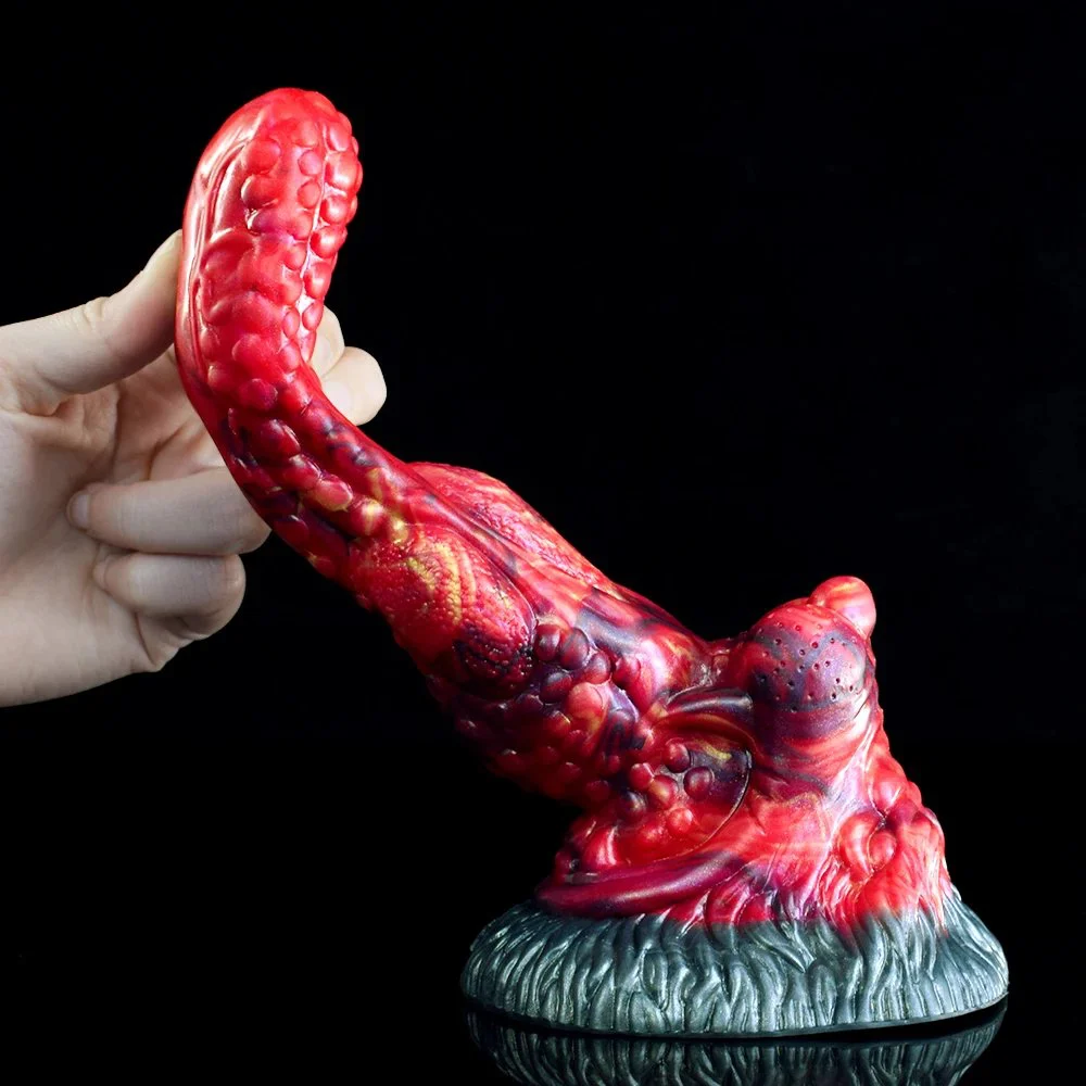 Dragon Alien Dildo Huge Rubber Anal Plug Sex Toys for Women