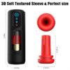10 Powerful Modes Automatic Male Masturbator Vibrating Thrusting Sucking Heating Masturbation Cup