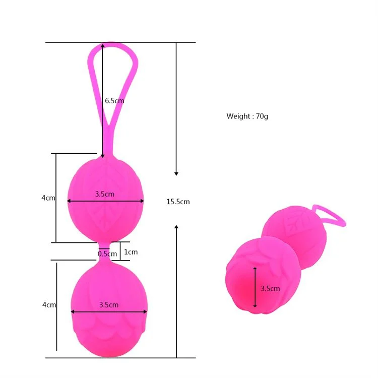 Sex Toys Vaginal Tightening Geisha Ball Exercise Balls Silicone Rose Kegel Balls for Women