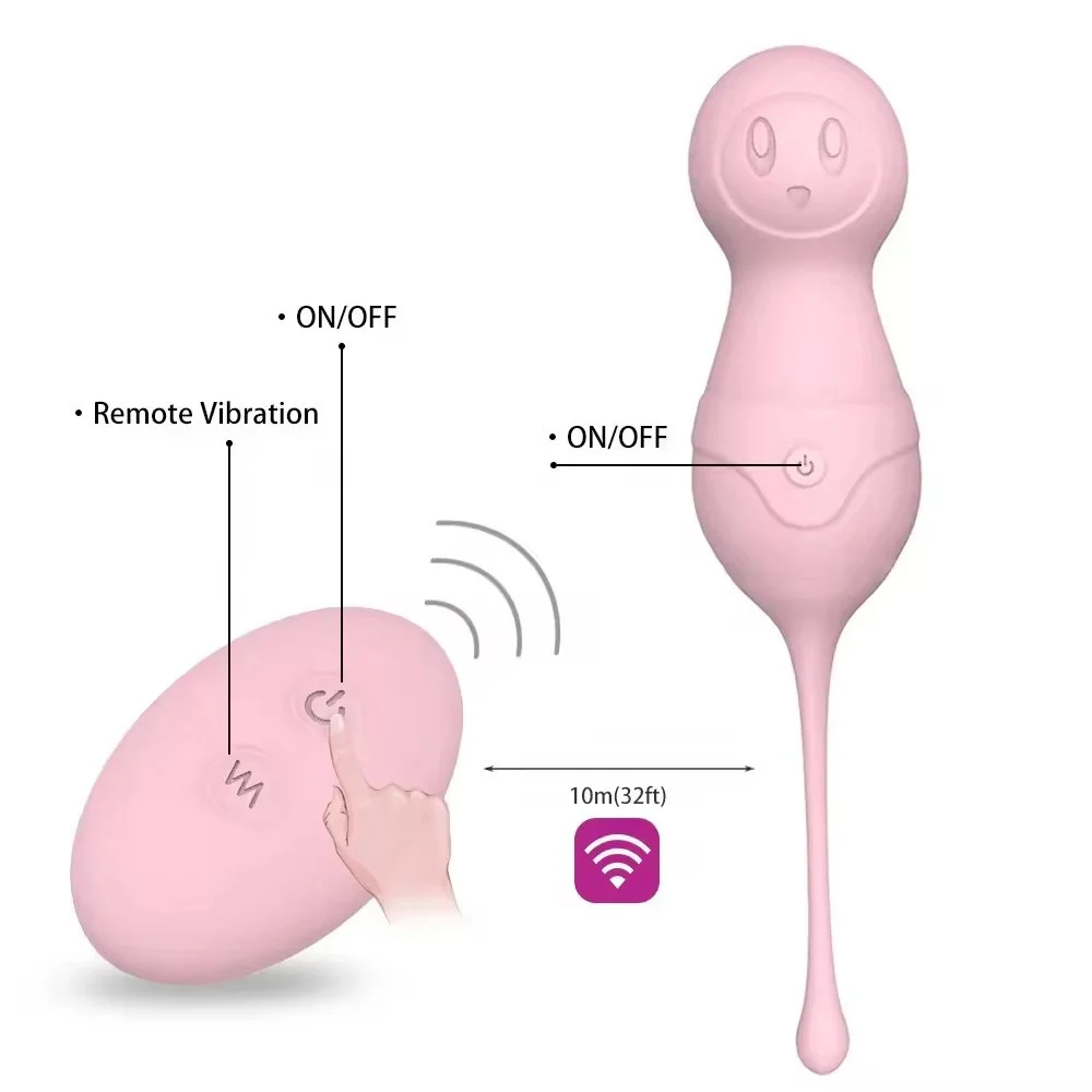 Women Sex Toy Remote Controlled 9 Patterns Vibrating love Eggs Bullet Vibrator for Women
