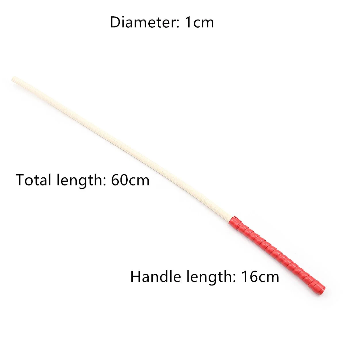 Cane Whip Adult Sex Products Black and Red Handle Queen Tools Spanking Soft Rattan Whip Sex Toys